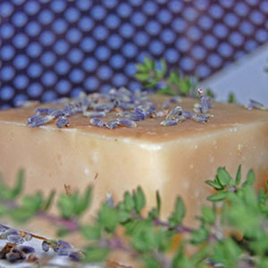 Lavender and Patchouli Goat's Milk Soap (Essential Oils)