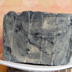Charcoal (Black Soap) Unscented Goat's Milk Soap