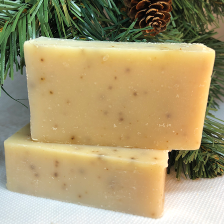 Pine & Cedar Goat's Milk Soap (Essential Oils)